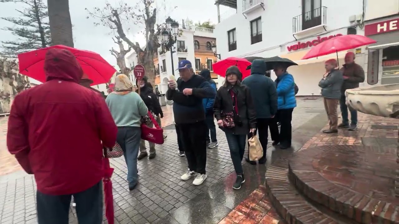 Nerja Spain Hit AGAIN by Bad Weather Today 😳 (4 March Update)