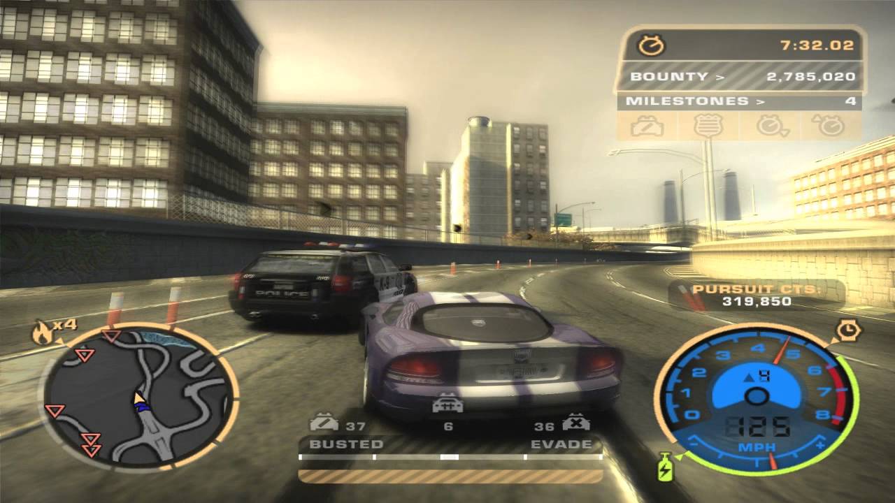 Need for Speed: Most Wanted (2005) Heavy SUV Chase