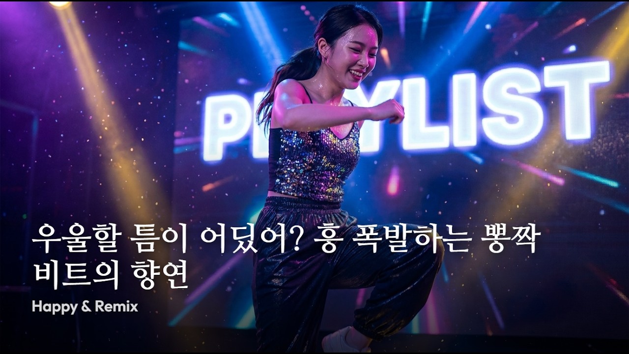 playlist 🔥 우울할 틈이 어딨어? 흥 폭발하는 뽕짝 비트의 향연 | Happy & Remix