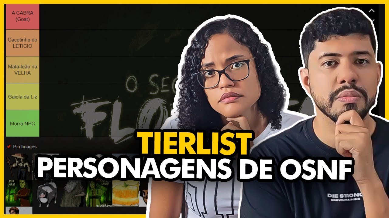 A MELHOR TIER LIST de Personagens de OSNF | Caçadores Lives