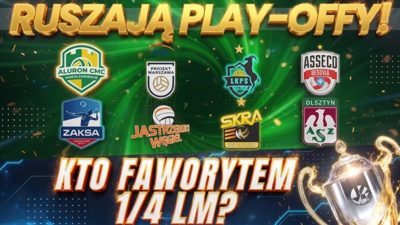To już ćwierćfinały play-off PlusLigi i Ligi Mistrz&oacute;w! Kto faworytem? Podsumowanie fazy zasadniczej