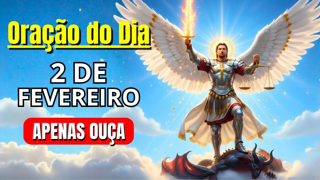 Oração de Hoje a São Miguel Arcanjo 💫 Reze Comigo? ORAÇÃO PODEROSA