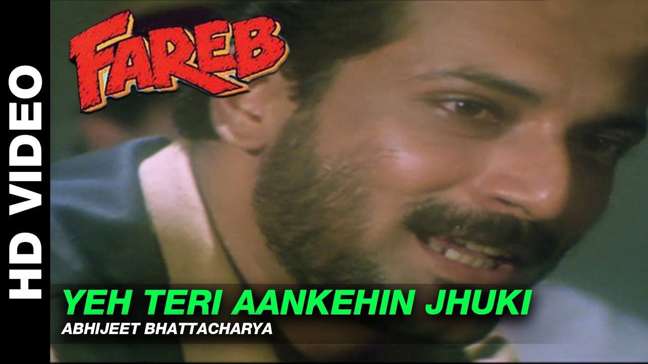 Yeh Teri Aankhen Jhuki Jhuki - Fareb | Abhijeet | Faraaz Khan & Suman Ranganathan | Romantic Song