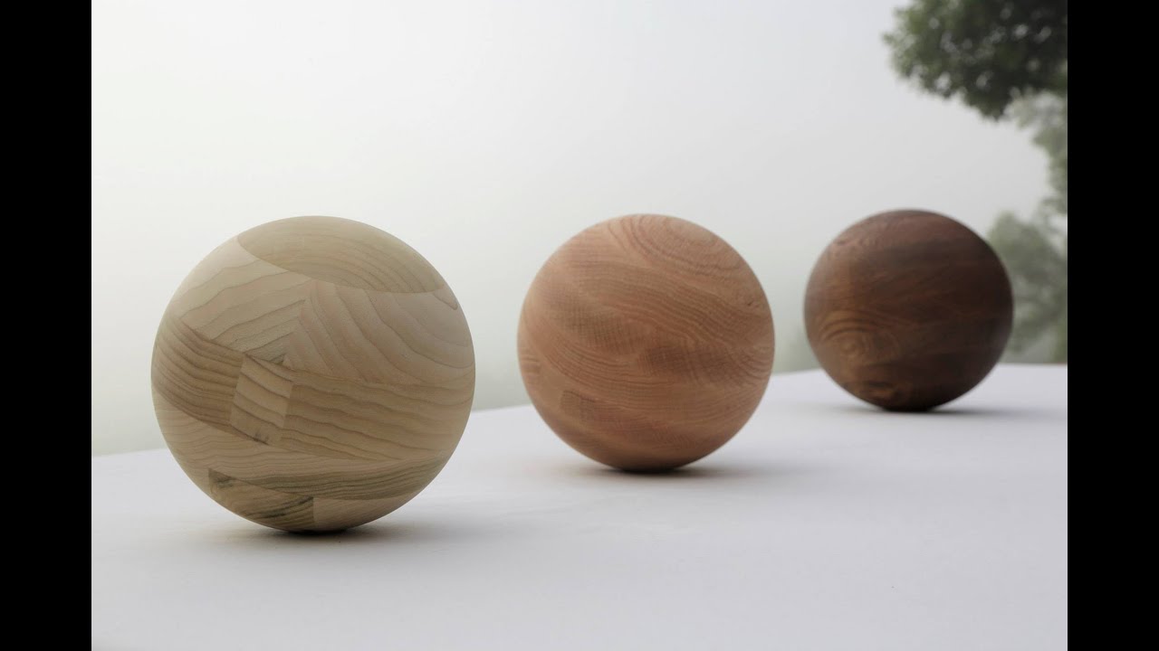 Wood Tai Chi Balls by YMAA.com