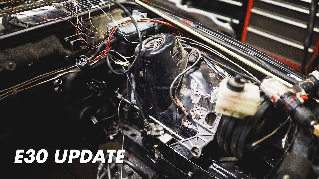 E30 V8 Build - FINAL Brake Booster Setup?! + MORE PARTS!