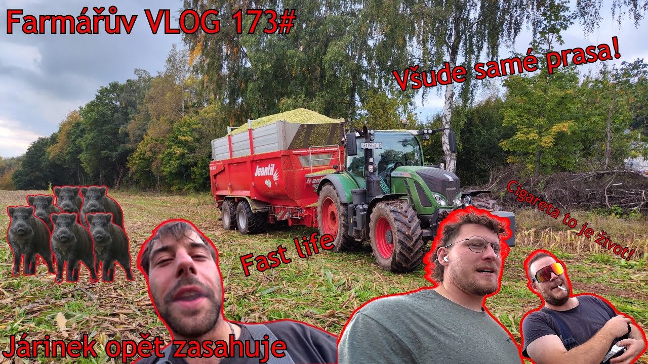 Farmářův VLOG 173# Začínají siláže 2025