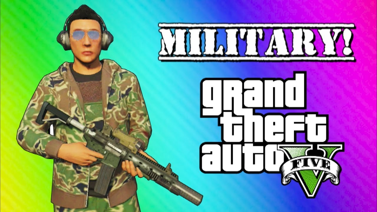 GTA 5 Online Military Edition: Operation Smoked Bacon (GTA 5 Online Funny Moments & Skits)