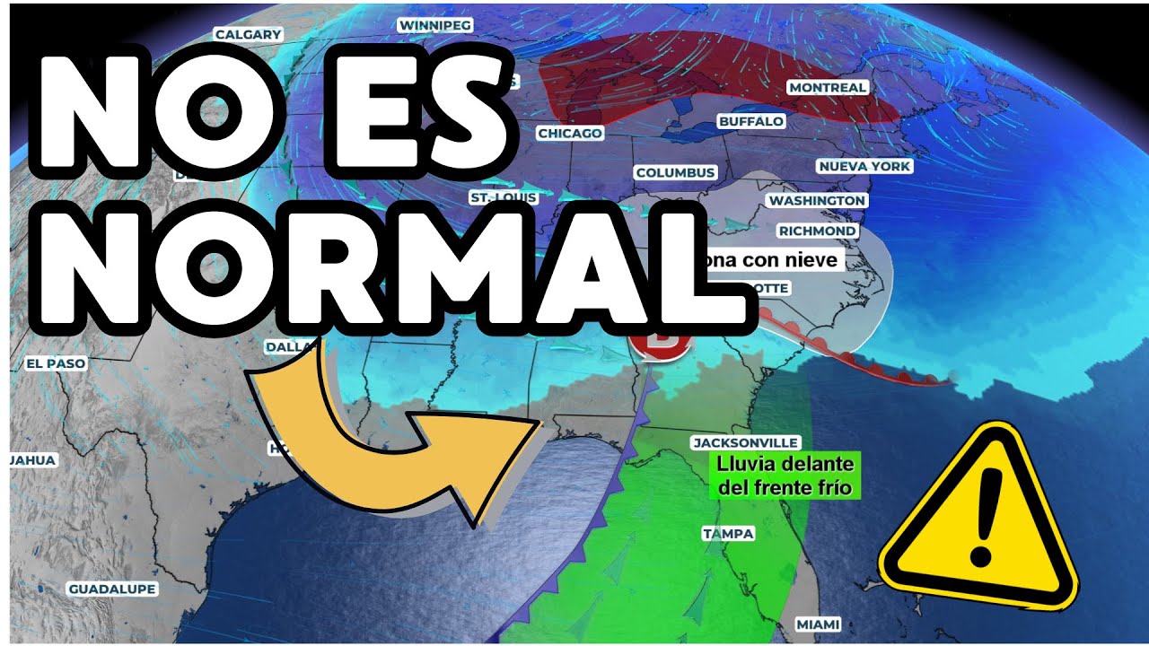 Ciclogénesis explosiva en camino...
