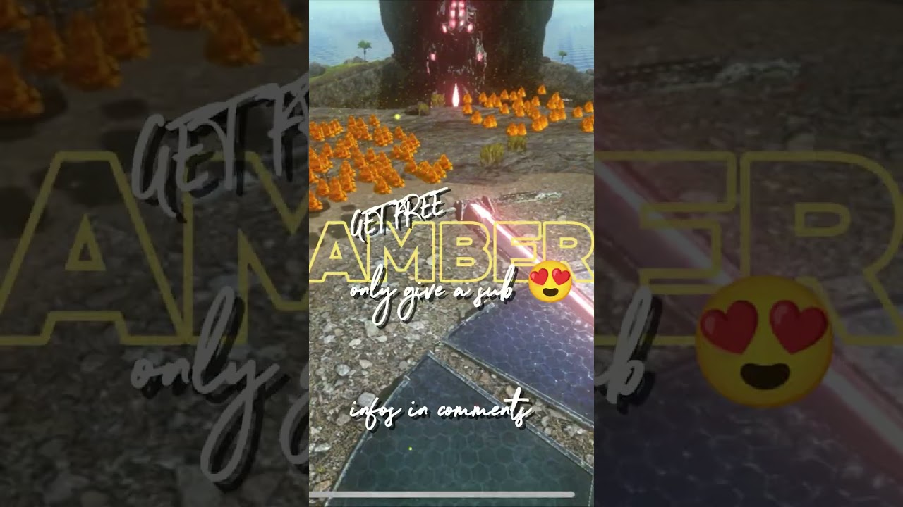Unlock FREE Unlimited Amber in Ark Mobile RIGHT NOW!