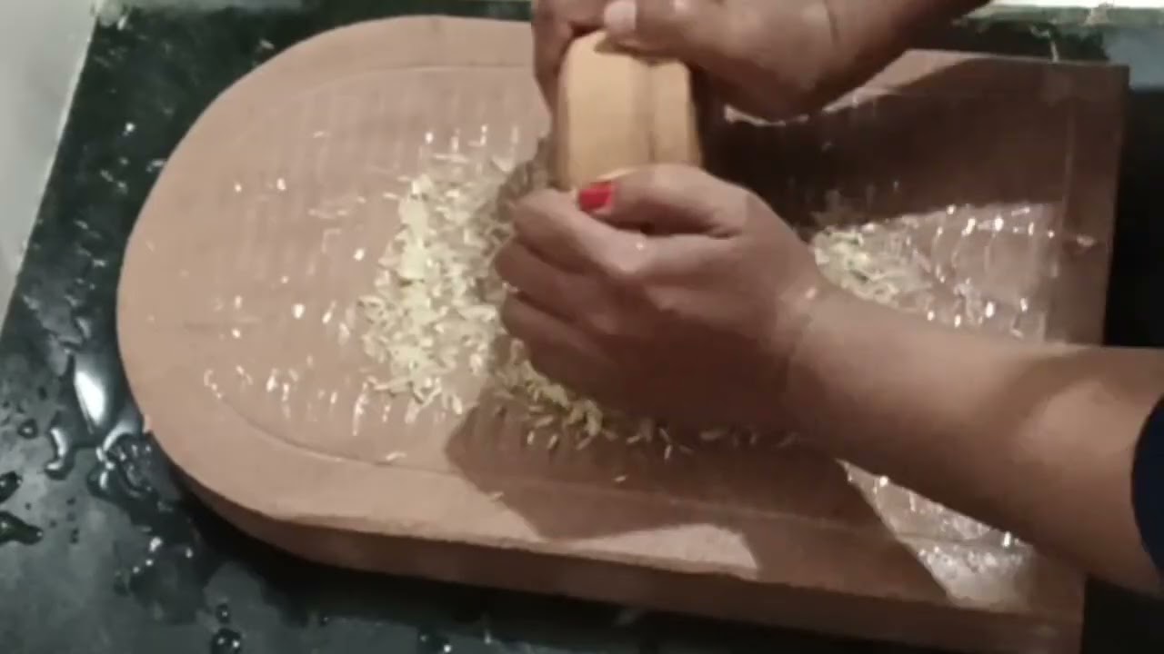 How to clean newly Silbatta | “Mortar and Pestle” | #foodie #youtubeshorts 