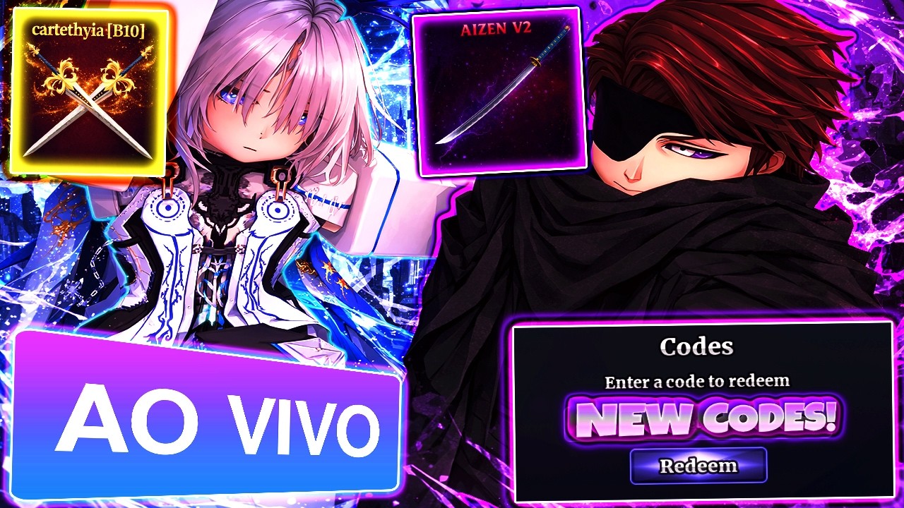 CORRE! NOVA BIG UPDATE INSANA do SAILOR PIECE e NOVOS CÓDIGOS e PRIMEIRA LIVE DO CANAL! 🔴(AO VIVO)🔴