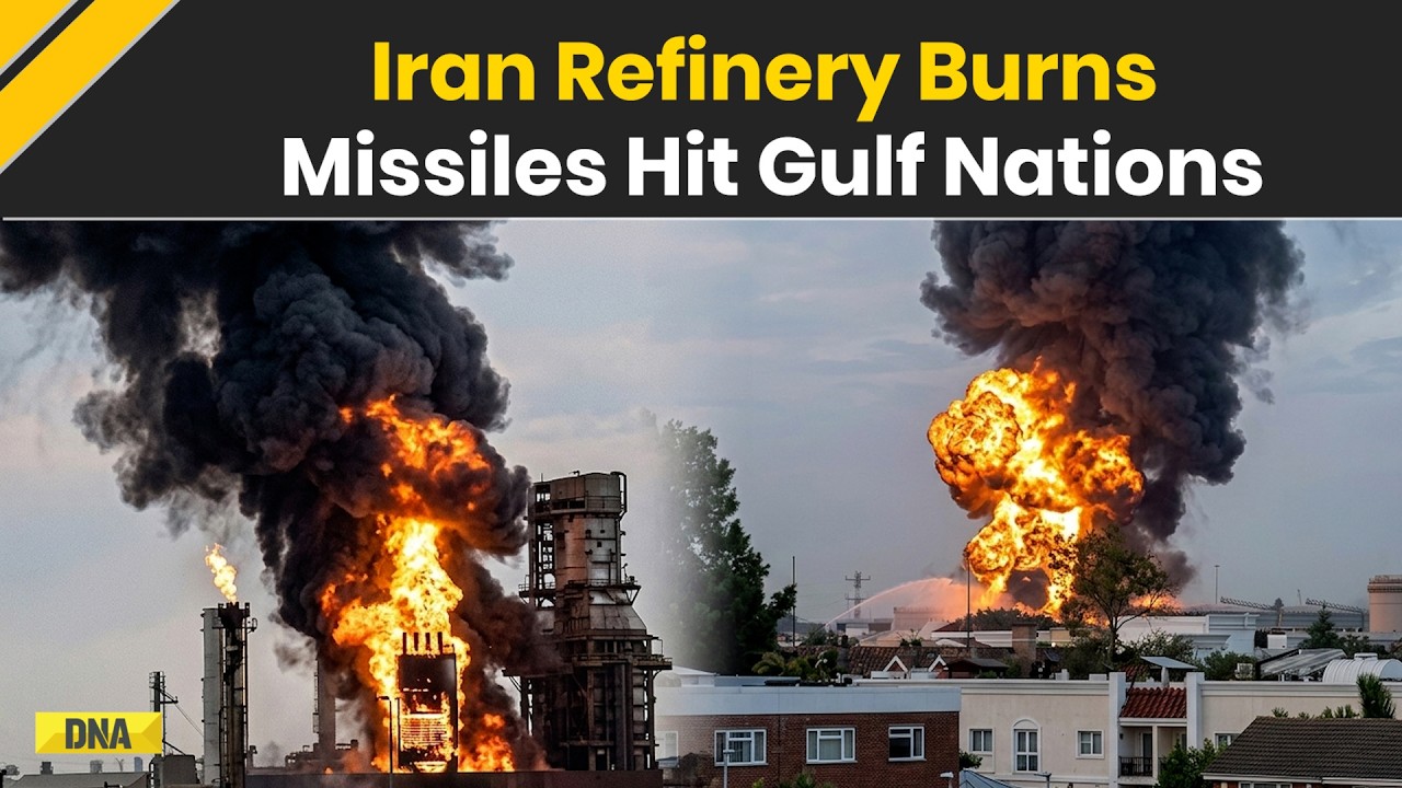 Iran Israel War: Ceasefire Broken? Iran Refinery Hit, Missiles Rain On Gulf & Lebanon | US Iran War