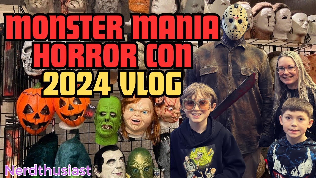 FIRST LOOK | Monster Mania 58: Exclusive Walk Around Vlog from the Horror Convention | March 2024