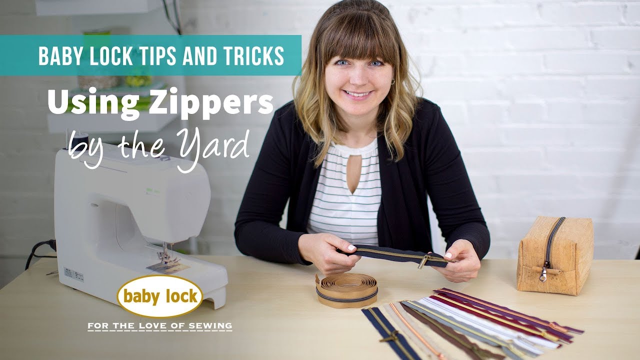 Как использовать молнии по ярдам