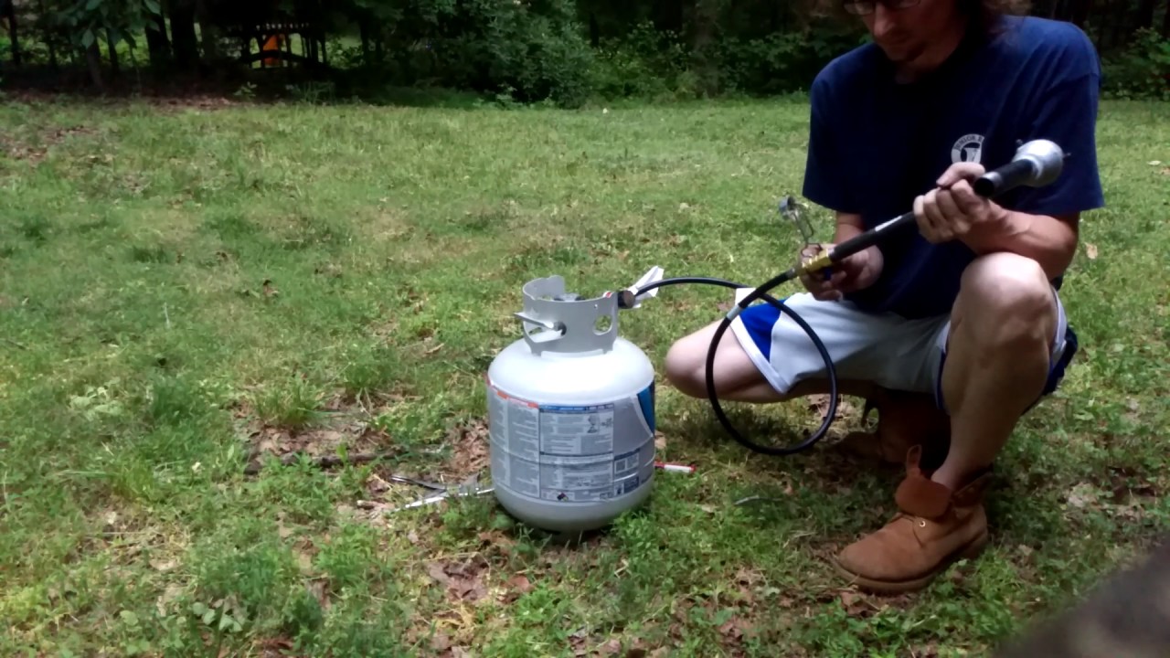 Homemade DIY Propane Torch