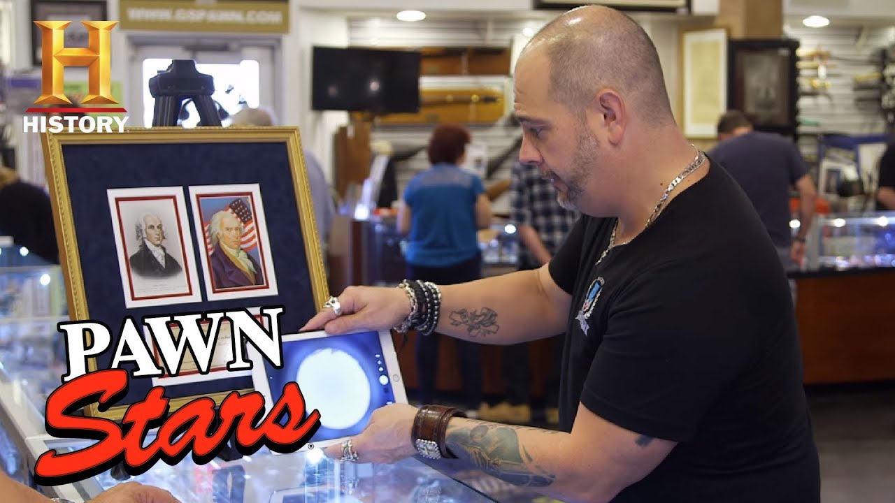 Personal Check Signed By James Madison (Season 15) | Pawn Stars