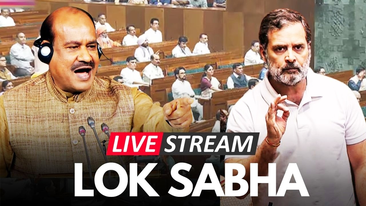 LIVE | Parliament Budget Session Live | No-Confidence Motion Against Om Birla