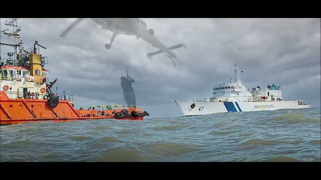 Cyclone Tauktae: Indian Navy SAR efforts in the Arabian Sea