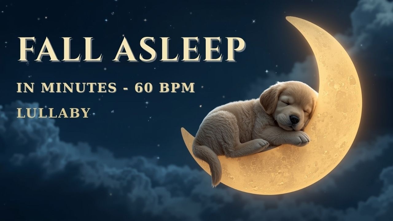 Fall Asleep in Minutes 🌙 60 BPM Baby Lullaby | Music Box Deep Sleep