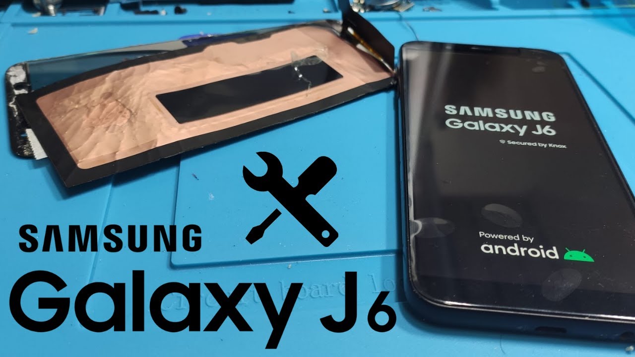 Samsung J6 SM J600FN Display Screen Repair Guide Tutorial
