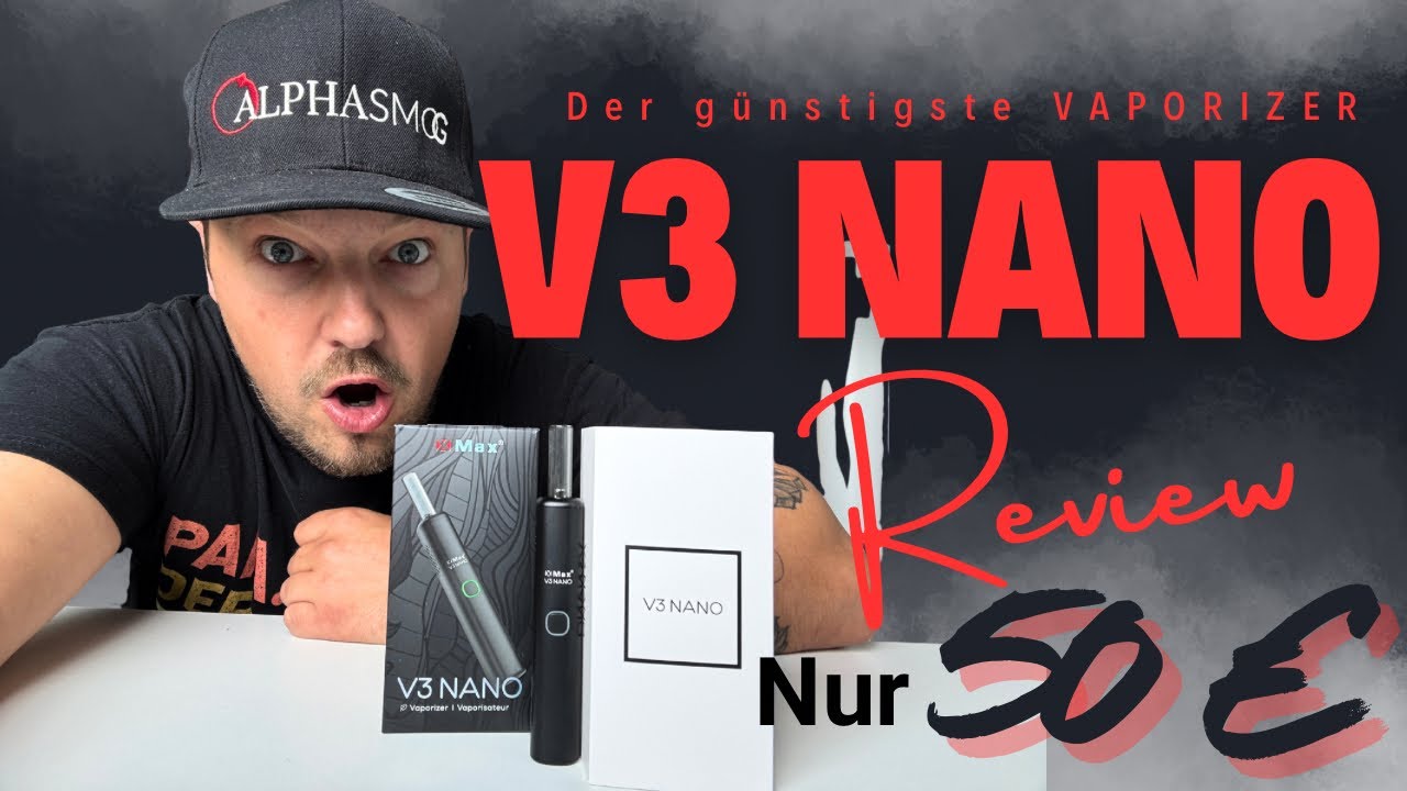 XMAX V3 Nano &ndash; Bester g&uuml;nstiger Vaporizer f&uuml;r 50 Euro? 🌿 Review & Vergleich