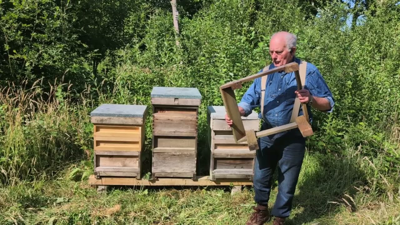 Strong and stable beehive stands are essential