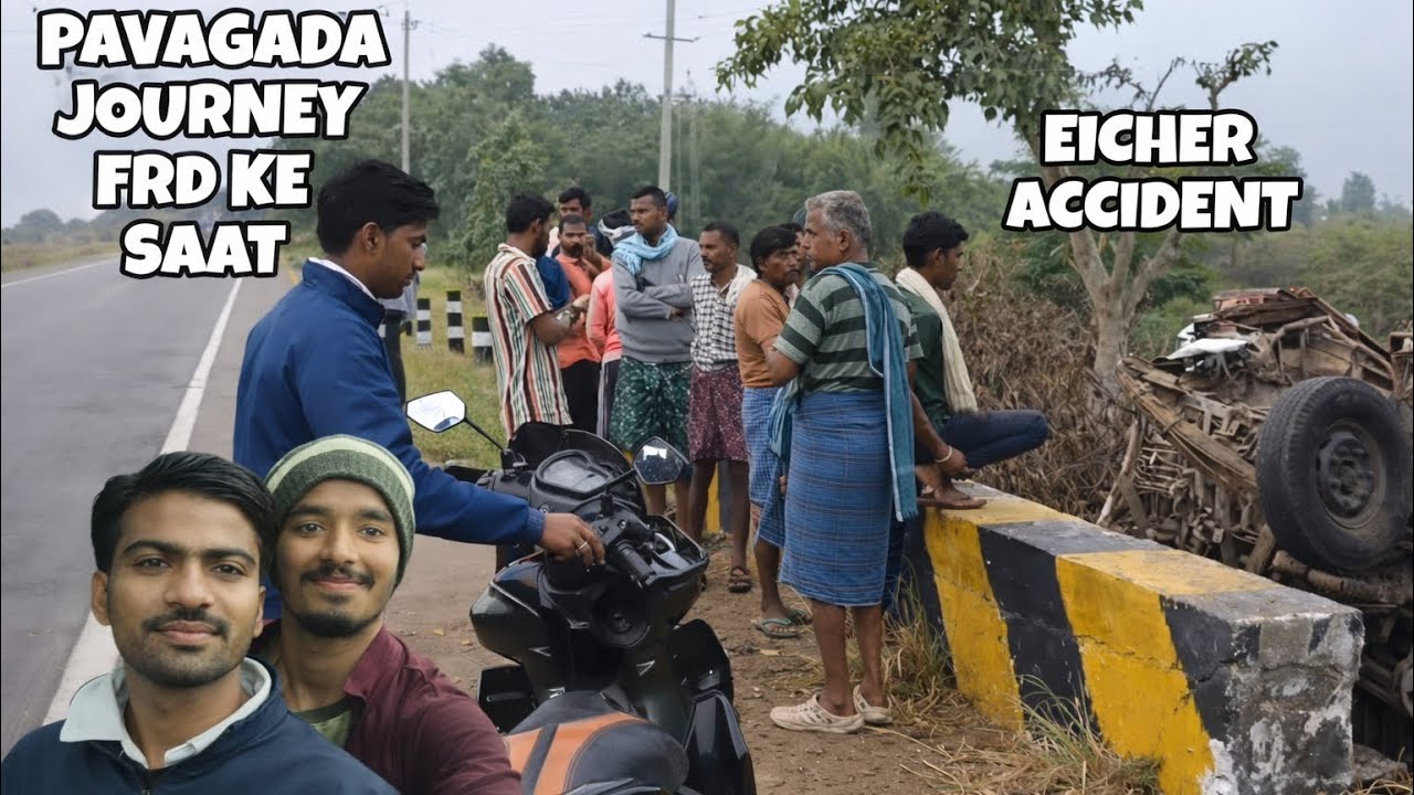 My First vlog😲 pavagada journey friend ke sath