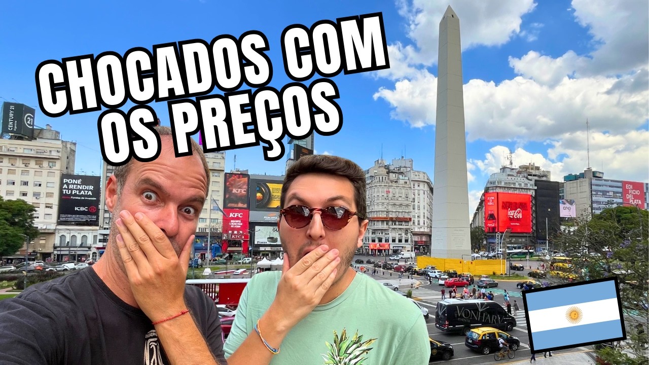 Preços em BUENOS AIRES: Quanto custa viajar pra ARGENTINA? [4K]
