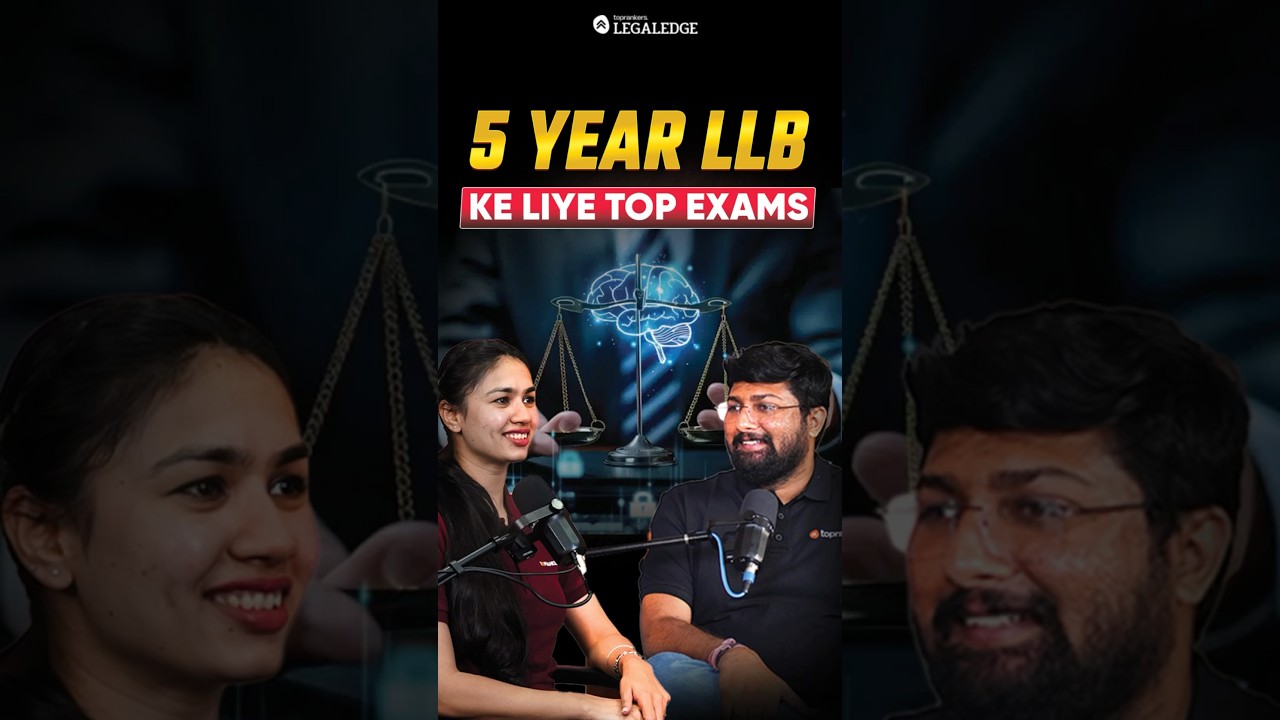 5-Year LLB Entrance Exams You Must Know! #5yearllb