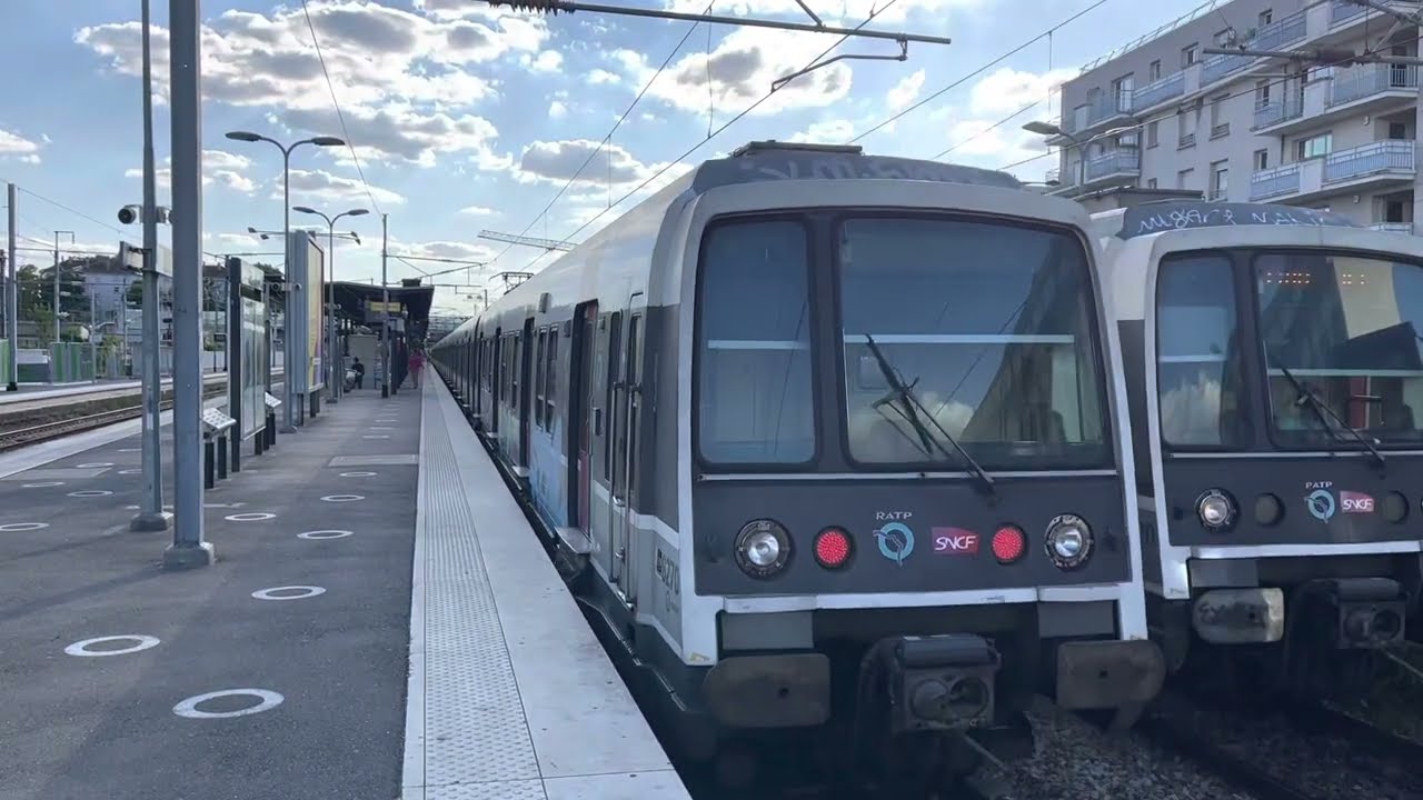Ligne B du RER. Station Le Bourget