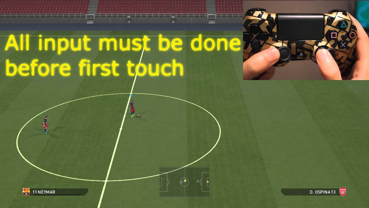 PES 2016 Skills Tutorial with Handcam