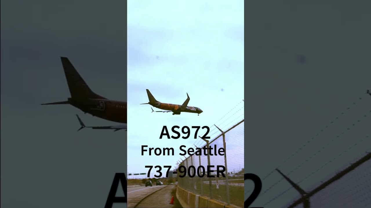 Alaska Airlines 972 from Seattle 