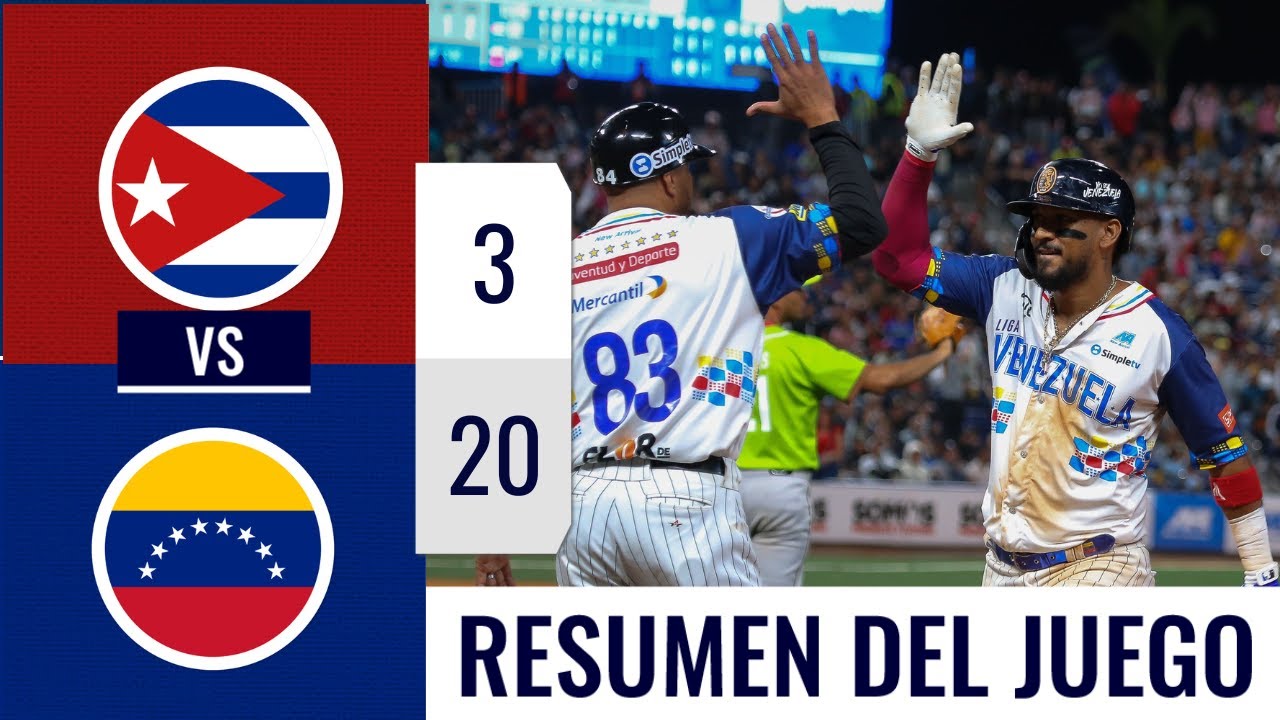 Resumen Cuba vs Venezuela | Serie del Caribe 2023 4-feb