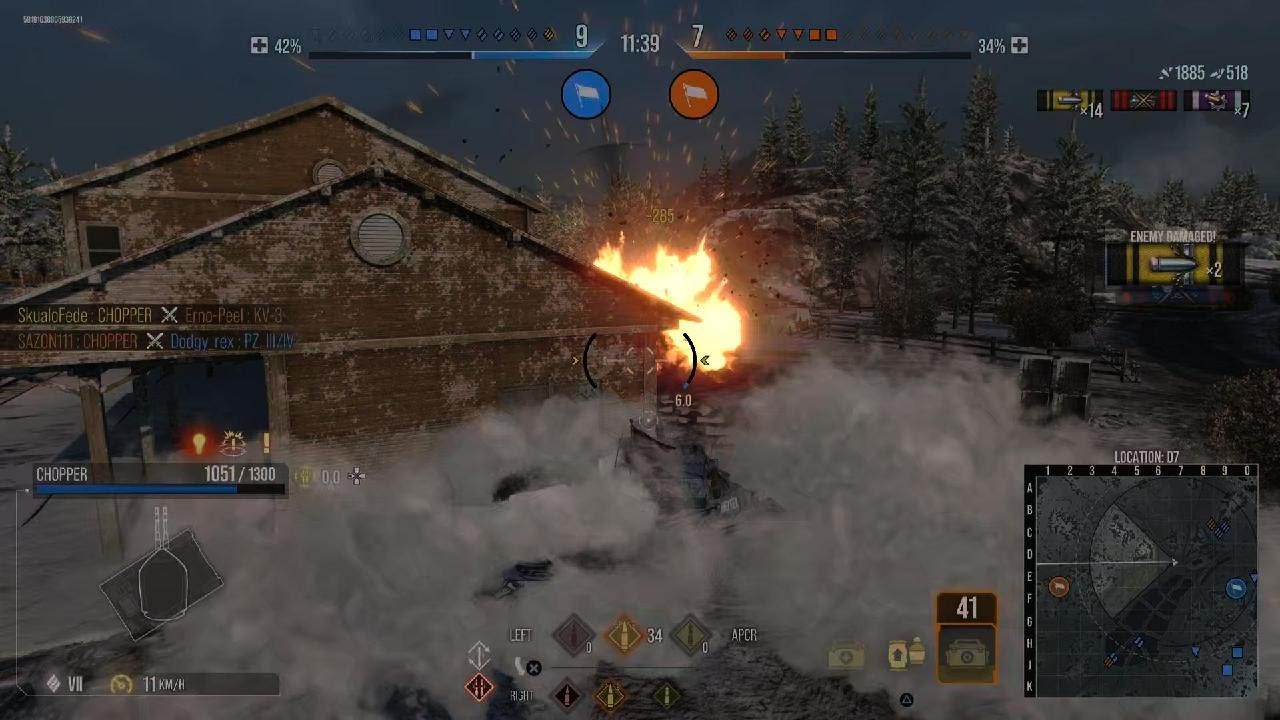 World of Tanks_2026 FV224 CHOPPER Mastery 5.3K combinato 7kill