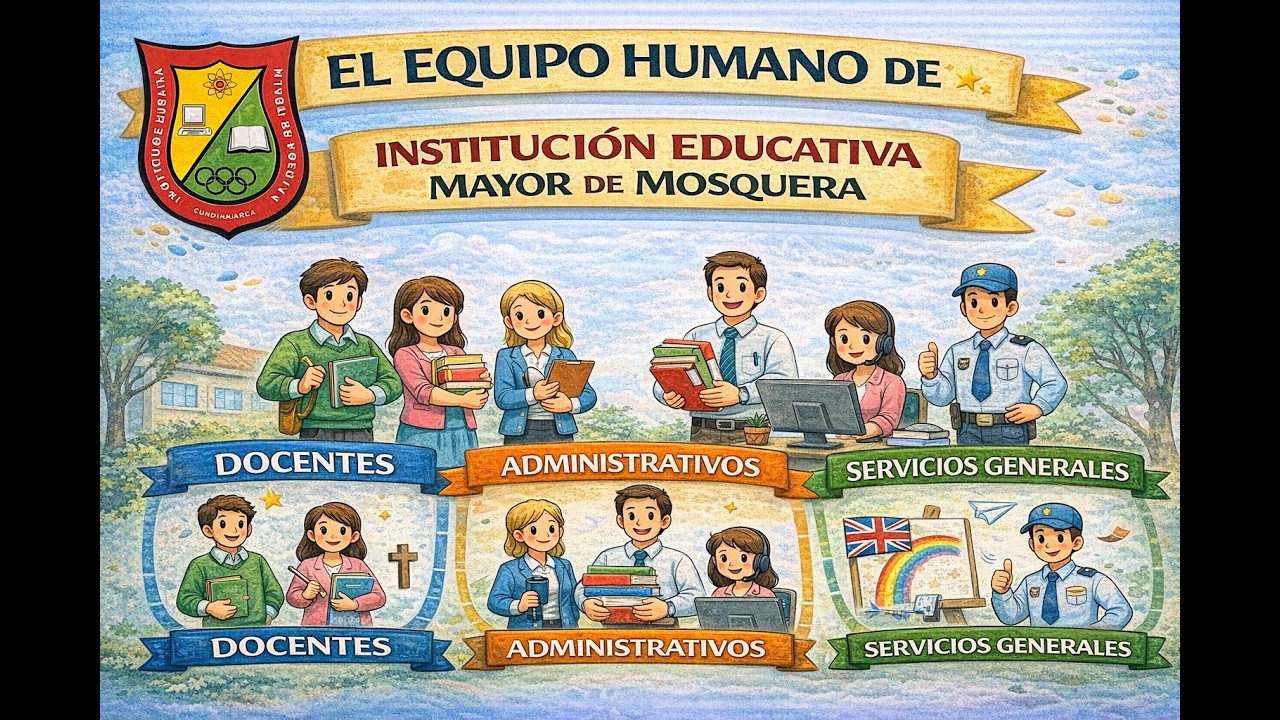 Equipo docente, Administrativo y colaboradores 2026 de la Institución Educativa Mayor de Mosquera 