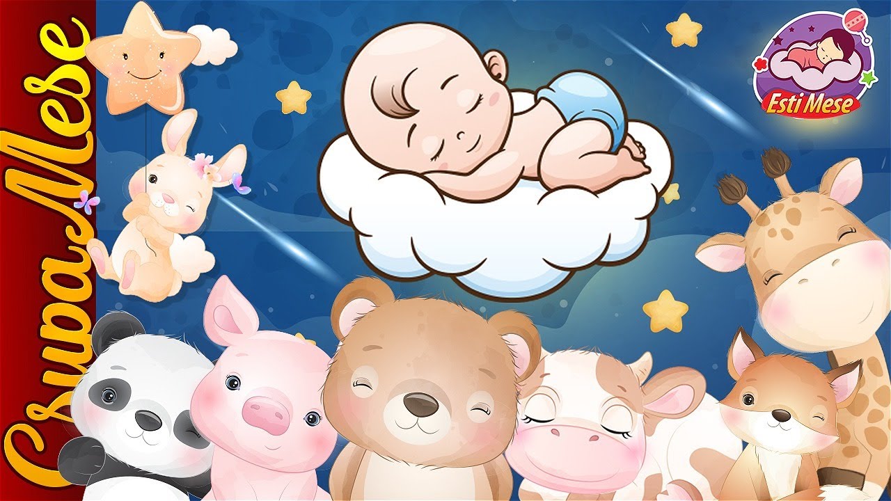 ESTI MESE- Sz&eacute;p &aacute;lmokat, gyerekek! | Altasd el az &aacute;llatokat.  Kutyus, cicus altat&oacute;.