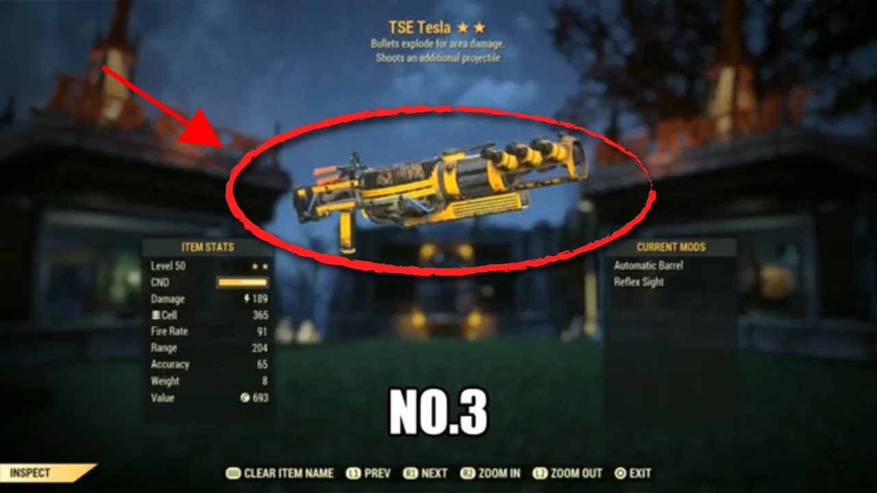 DO YOU REMEMBER THESE TOP 5 LEGACY WEAPONS IN FALLOUT 76