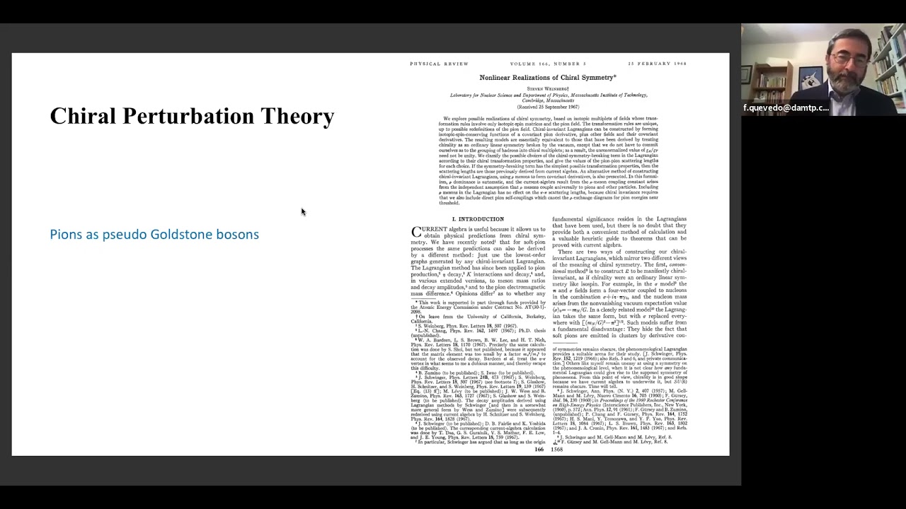 Fall 2021 TSAPS Meeting Presentation: Fernando Quevedo