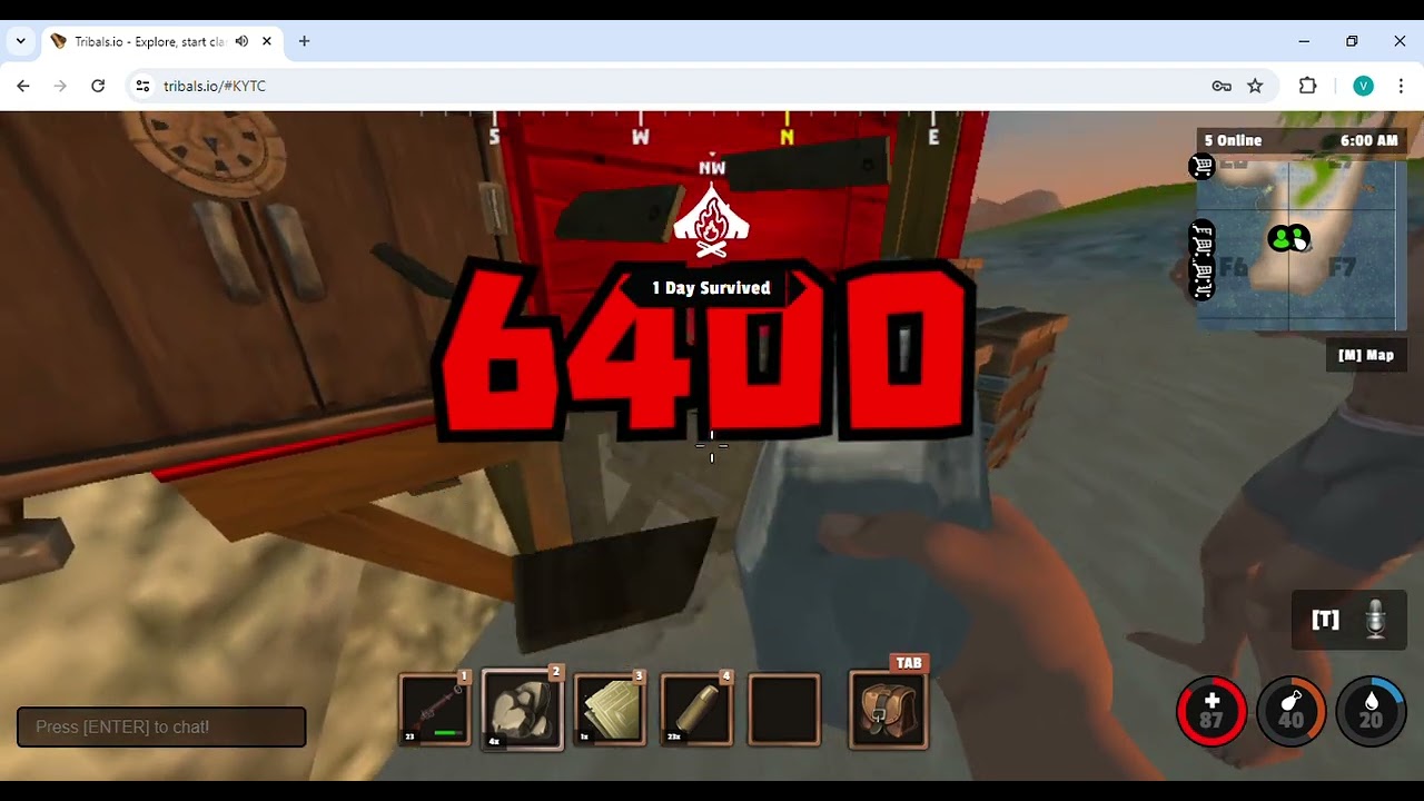 Tribals.io  Raid with friend Part1
