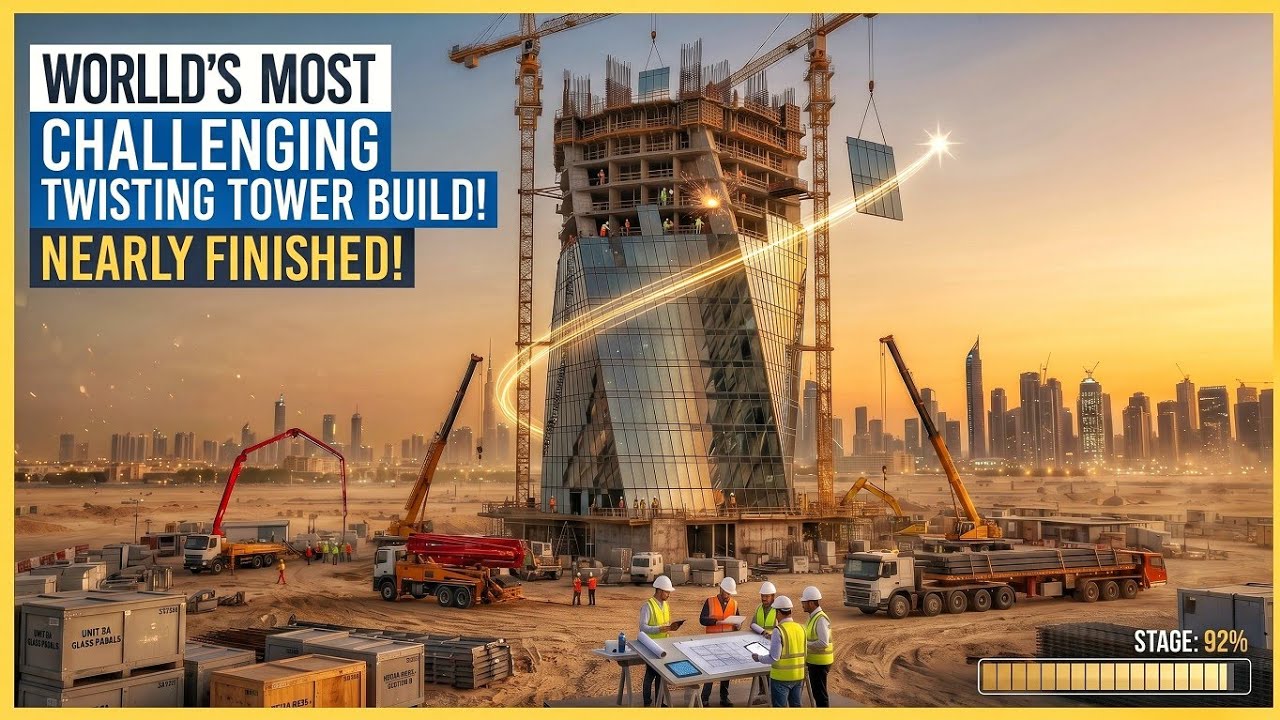 How $10 Billion Cayan Tower Was Built &mdash; The World&rsquo;s Most Twisted Megaproject