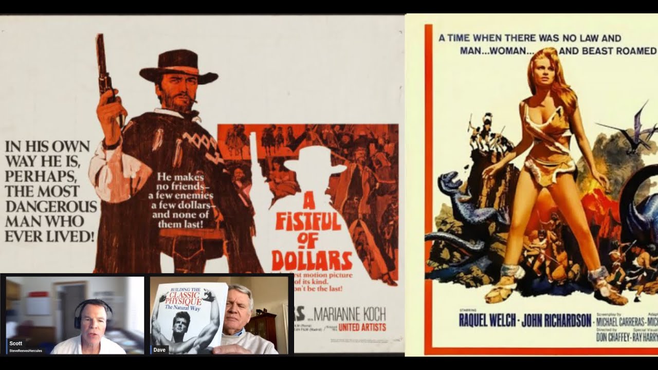 Interview 3 w/ Dave Dowling l Steve Reeves Book Controversy, Movie Roles That Steve Reeves Rejected