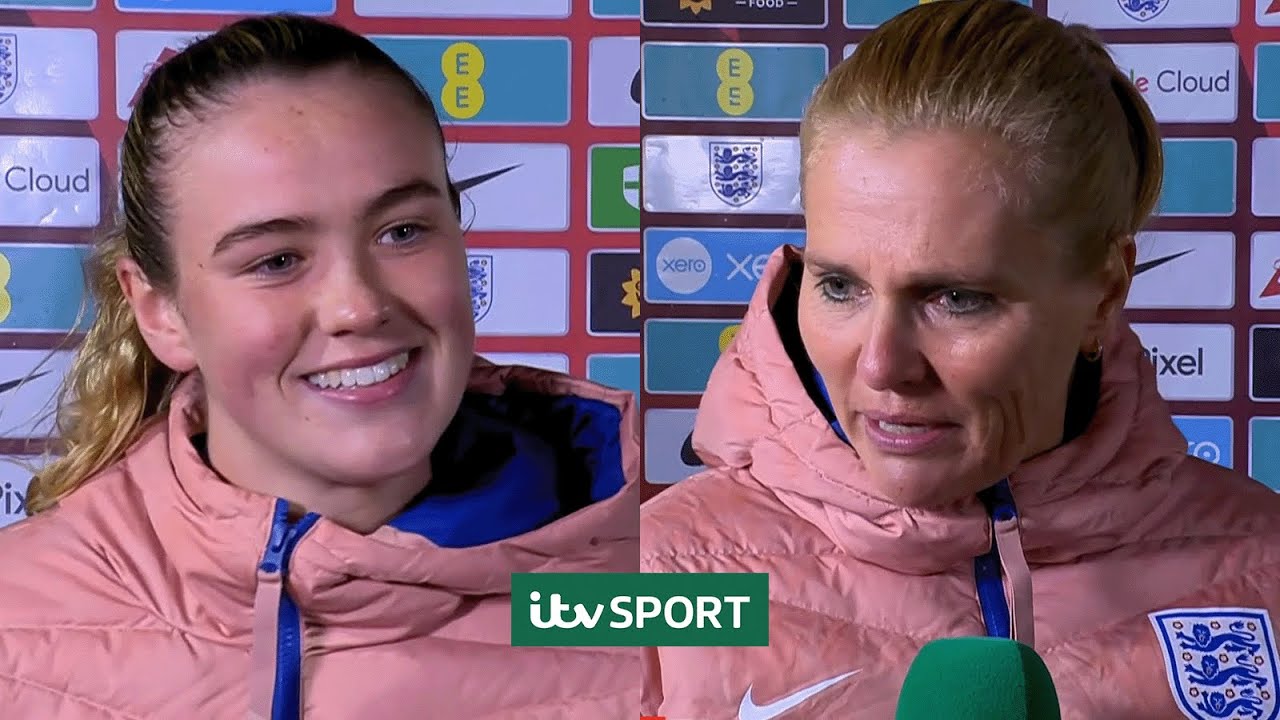 I'm absolutely buzzing! - Grace Clinton after making her England debut | ITV Sport