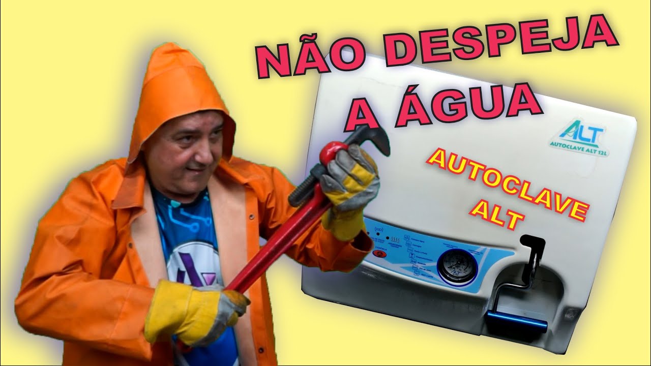 🔥Como consertar Autoclave Alt - Não drena a água