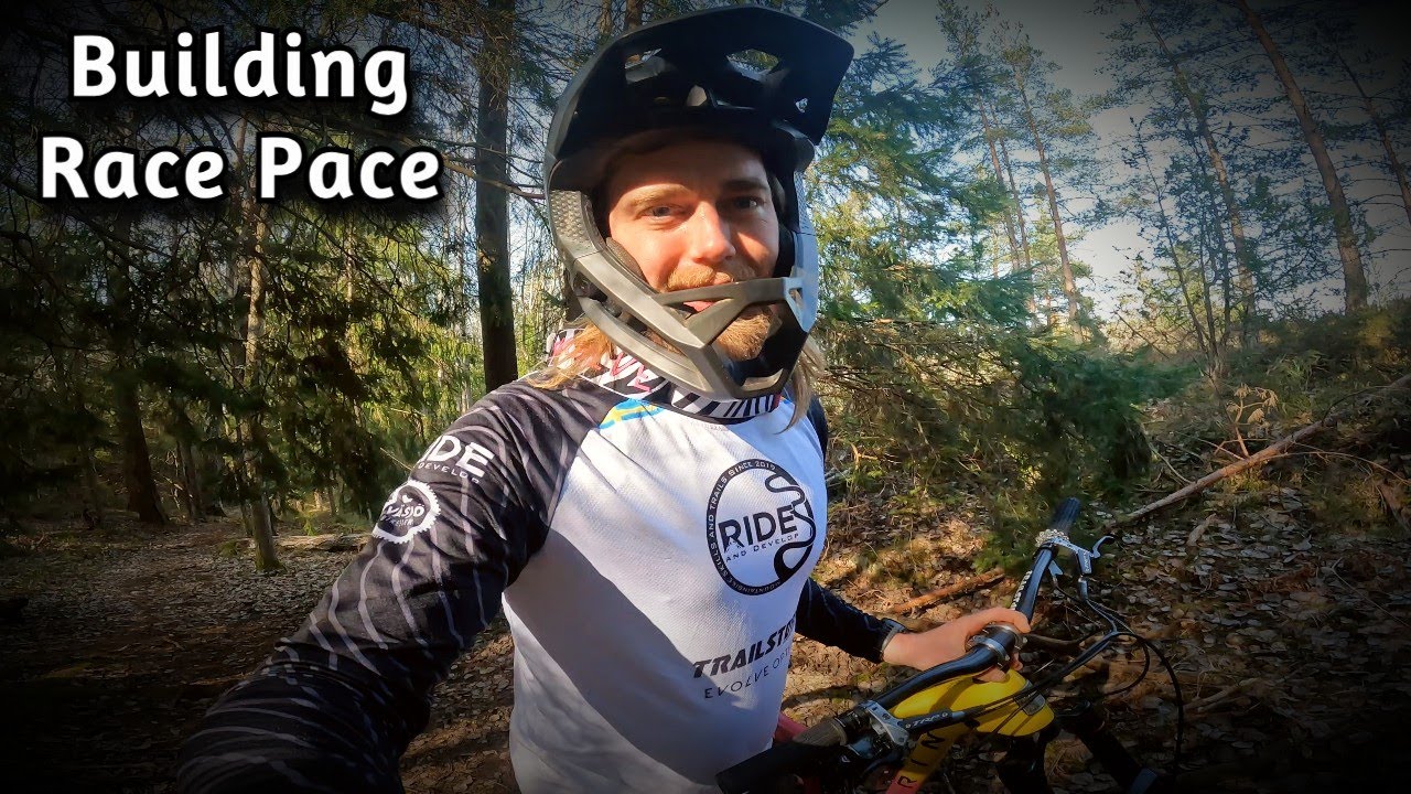 Training for Enduro MTB racing in Stockholm