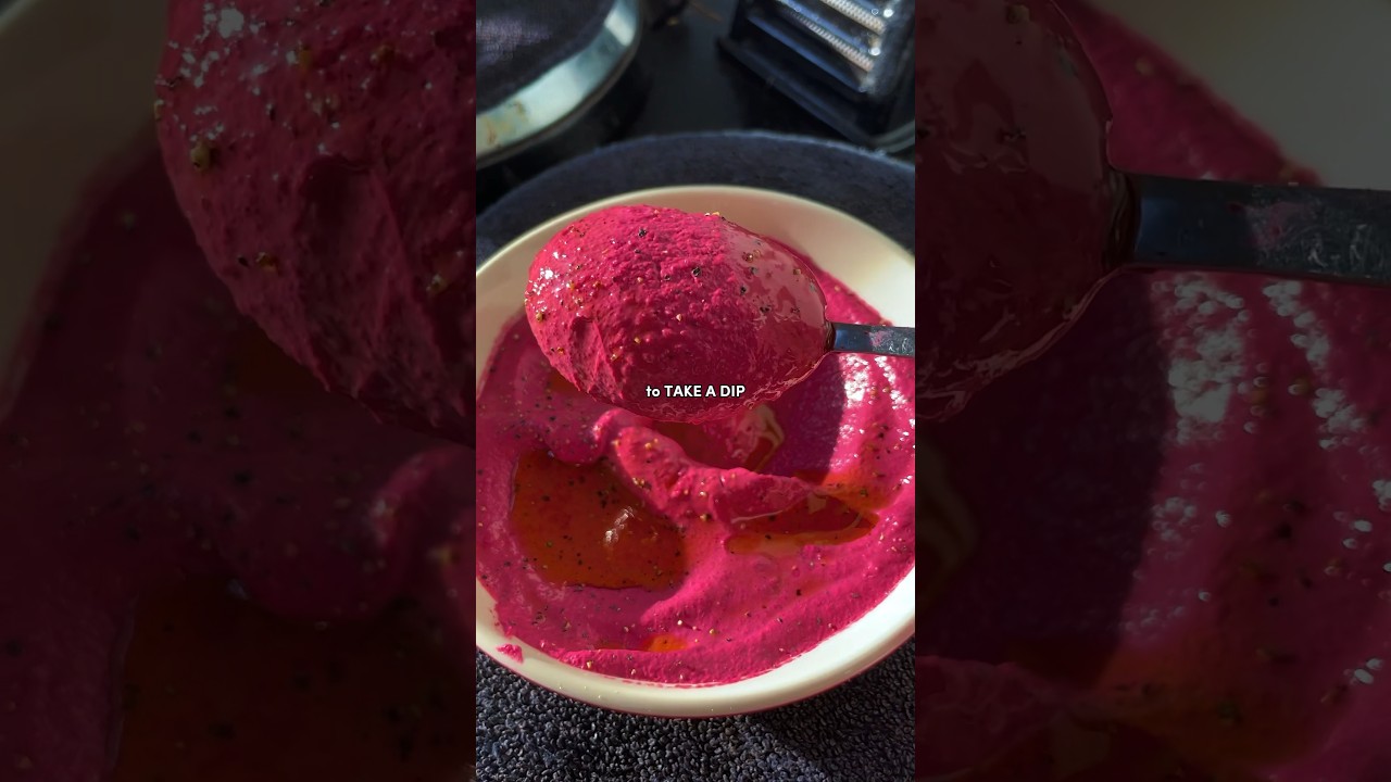 VIRAL BEETROOT HUMMUS | TAKE A DIP | EPISODE 1