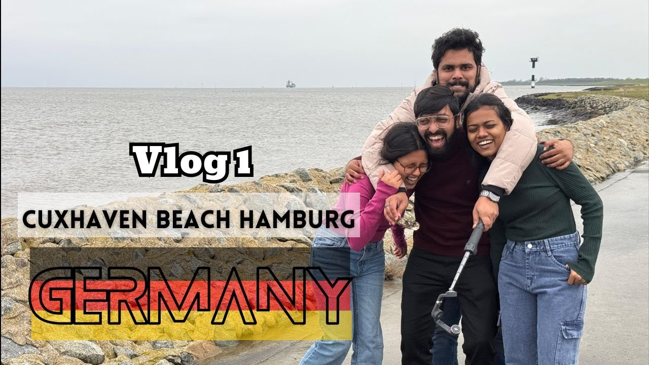 A day trip to Cuxhaven beach Hamburg | Marathi Vlog | Vlog 1