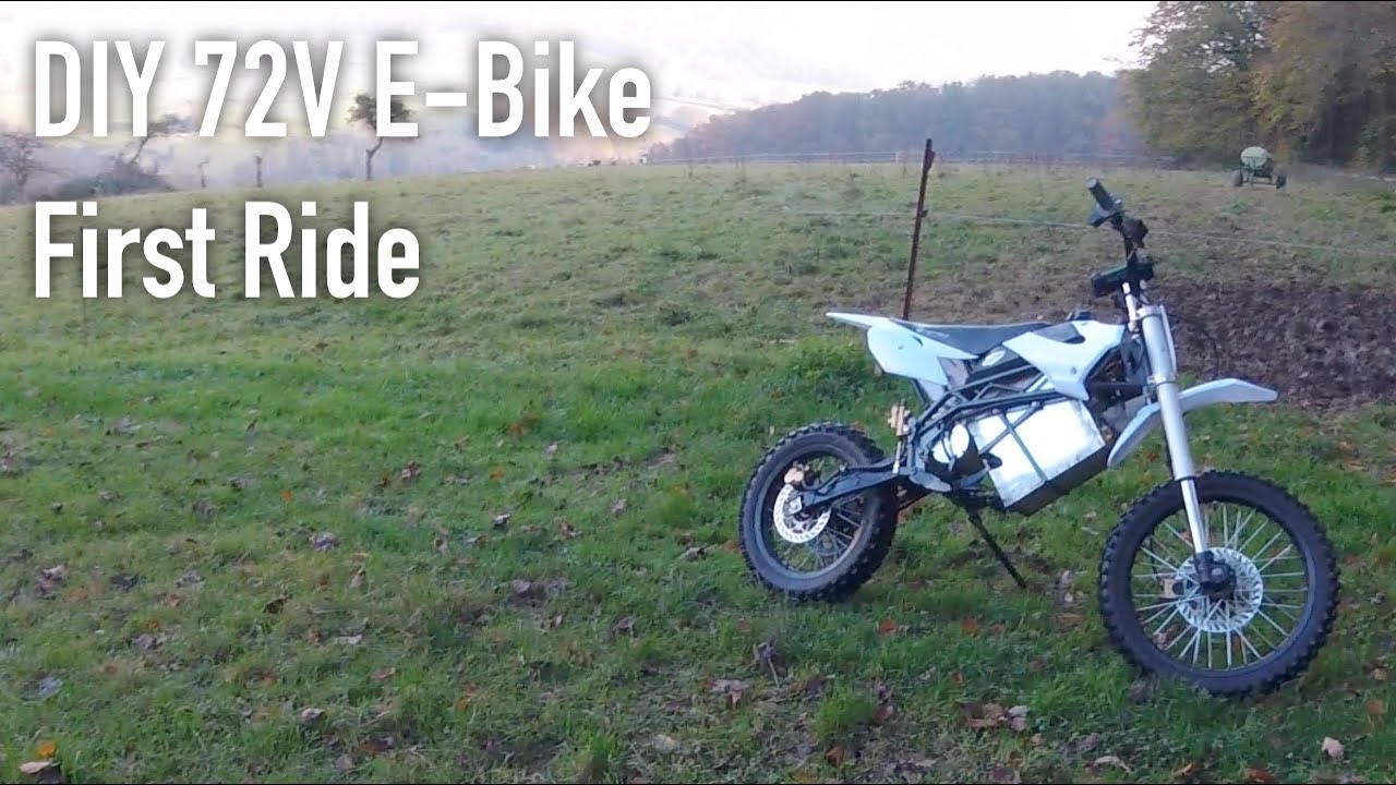 DIY EBIKE | 72V 5KW Flipsky 75100 Pro V2 | VEVOR MY1020 Motor
