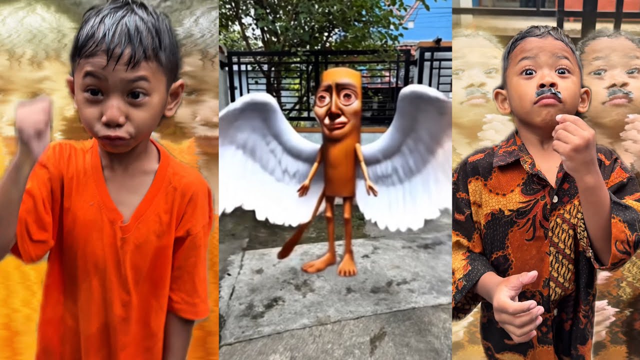 vidio lucu batviss junior bersama tung tung tung tung sahur