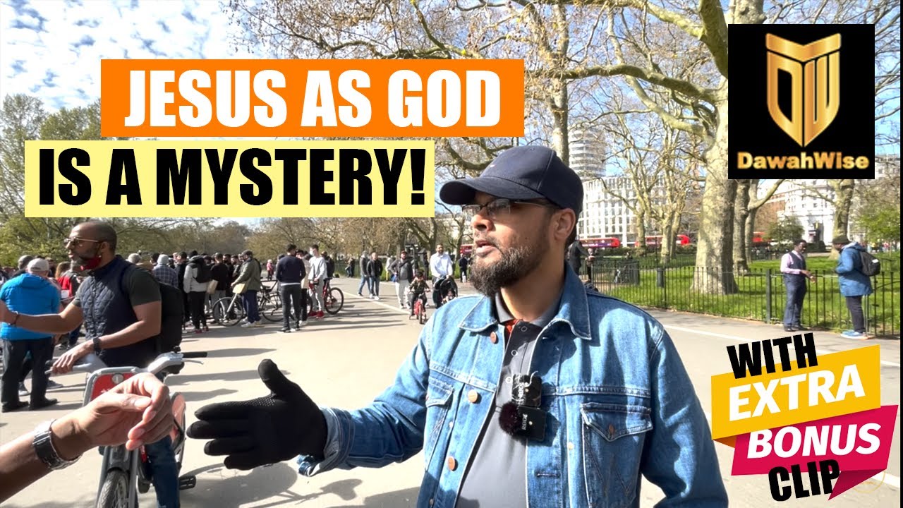 Jesus as god is a mystery! | Ustadh Hashim and Christian visitor | Speakers Corner | Hyde Park