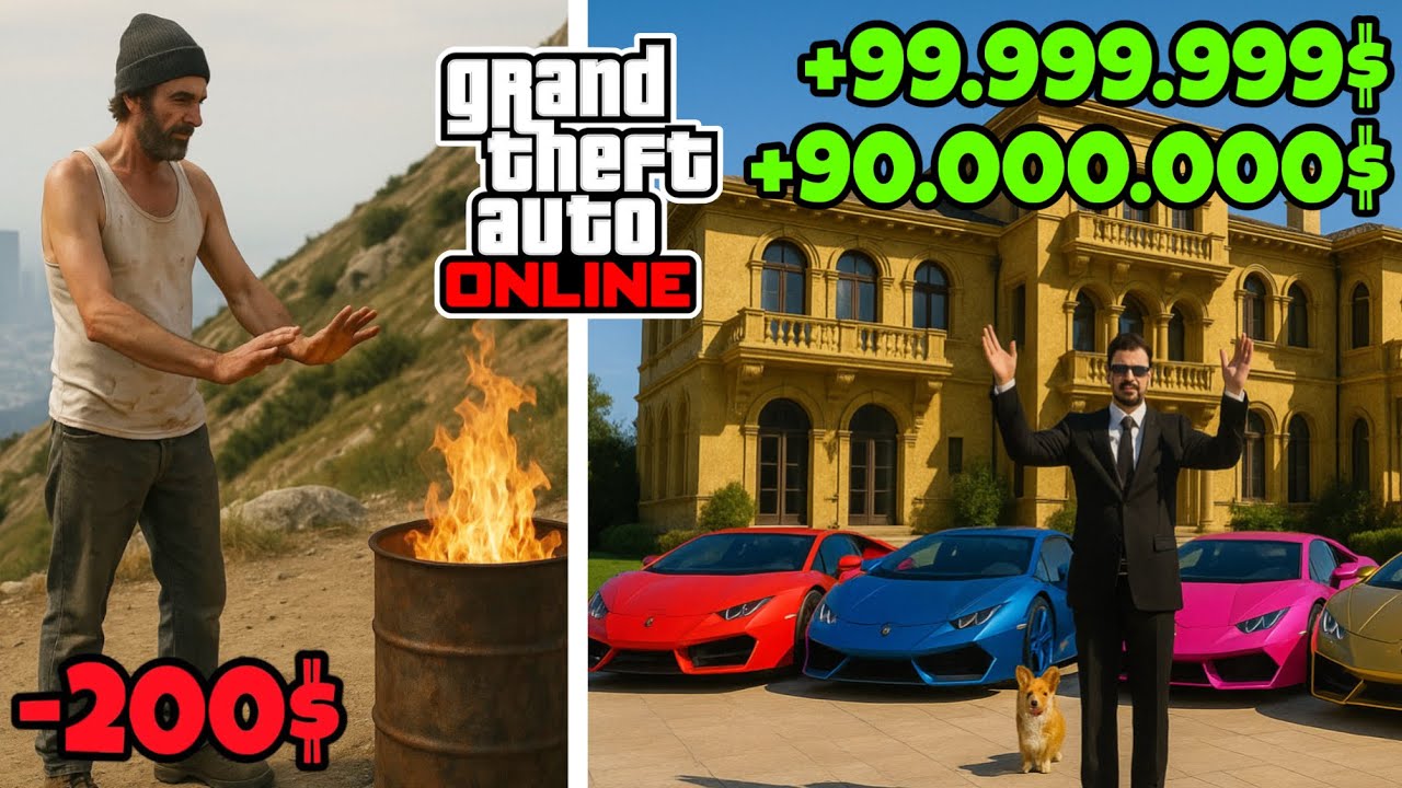 SCHNELL zum MILLIONÄR werden als ANFÄNGER in GTA 5 ONLINE 2025 | Schnell Geld verdienen GTA 5 SOLO